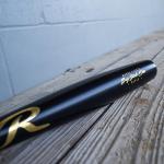 Rawlings | Torpedo Barrel I13 Maple Wood Baseball Bat | Big Stick Elite Collection | Black/Gold | 33 inch