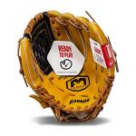 Franklin Sports Field Master Series Baseball Gloves, Right Handed Thrower, 10"