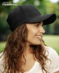 Artexia Baseball Cap 100% Cotton Hats for Men Hats for Women Cooling Performance Womens Baseball Caps Black Baseball