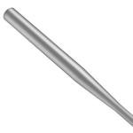 Tuggui Baseball Bat Steel with Carrying Bag (28 in, Silver)