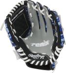 Rawlings | REMIX T-Ball & Youth Baseball Glove | Left Hand Throw | 9" | Blue