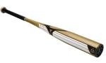 Mizuno Mens HOT Metal - BBCOR Baseball Bat (-3) Baseball Bat, Gold-Black, 32 Inches
