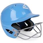 Easton | ALPHA Fastpitch Softball Batting Helmet with Facemask | T-Ball/Small | Carolina Blue