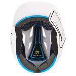 CHAMPRO mens Legend Plus HX Batting Helmet, White, Black, Medium US