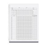 HIGHRAZON Baseball Softball Scorebook, 35 Games 9 Innings 8.5" x 11" Large Print, Score Keeping Book for Stats with Stickers, Baseball Softball Score Book for Scorekeeper, Coach, Family (Horizontal)