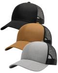FURTALK Mens Trucker Hat Structured Mesh Baseball Cap Adjustable Classic Mens Hat