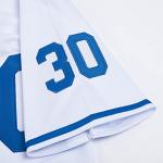 Men's Softball Jersey #30 Benny The Jet Rodriguez Movie Baseball Jersey Stitched S-3XL White-Blue