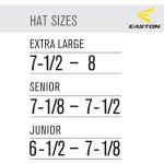 Easton | Z5 2.0 Batting Helmet | Baseball | Matte | Senior | Fade Black/White