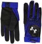 Under Armour Men's Clean Up Baseball Gloves, (002) Black/Royal/White, XX-Large