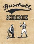 Baseball Scorebook: Baseball/Softball Score Sheet,Simple Baseball/Softball Scorekeeper Book,Scorecard,120 Games 12 Players - Large Print - (8.5" x 11" Inches)