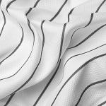 Baseball Jersey for Men and Women, Baseball Shirts for Custom Button up Shirt,Hipster Hip Hop Sports Uniforms(White-blackstripe,XL)