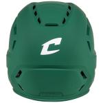 Champro HXE Matte Baseball Batting Helmet with Jaw Guard, Medium, Forest Green