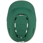 Champro HXE Matte Baseball Batting Helmet with Jaw Guard, Medium, Forest Green