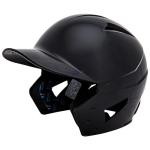 CHAMPRO mens Rookie HX Batting Helmet, BLACK, Small US