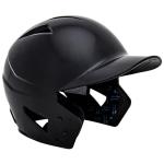 CHAMPRO mens Rookie HX Batting Helmet, BLACK, Small US