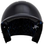 CHAMPRO mens Rookie HX Batting Helmet, BLACK, Small US