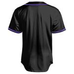 Blank Baseball Jersey Casual Button Down Shirts Short Sleeve Hipster Hip Hop Active Team Sports Uniforms