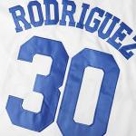 The Sandlot Benny The Jet Rodriguez Michael Squints Palledorous Alan Yeah-Yeah McClennan Bel Air 3D Print Baseball Jersey (Large, 30-Blue White)