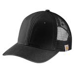 Carhartt Men's Canvas Mesh Back Cap, Black, One Size
