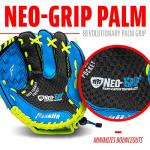 Franklin Sports Neo-Grip Teeball Gloves, Blue, Right Hand Throw