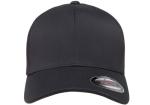 Flexfit Unisex Ultrafibre Airmesh Fitted Trucker Hat, Black, Large-X-Large