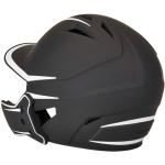 CHAMPRO mens Legend Plus HX Batting Helmet, Black, White, Medium US