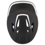 CHAMPRO mens Legend Plus HX Batting Helmet, Black, White, Medium US