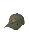 EMIS Oxford Baseball Cap Logo Adjustable Unisex Casual Streetwear Hat Khaki