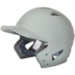 HX Gamer Baseball Batting Helmet, Medium, Light Grey