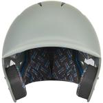 HX Gamer Baseball Batting Helmet, Medium, Light Grey