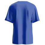 Sianline Baseball Jerseys Blank Button Down Shirts Plain Casual Short Sleeve Hipster Hip Hop Sports Adults Uniforms Bright Blue