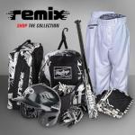 Rawlings | REMIX T-Ball & Youth Baseball Glove | Right Hand Throw | 9" | Black