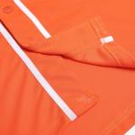 Pullonsy Orange Baseball Jersey for Men Women Old School Classic Sports Uniform T-Shirts Athletic Outwear Tops White Stripe-Orange Jersey,Men Size Large