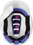 Easton | Z50 Batting Helmet with Multi-Adjust Jaw Guard | Baseball | Matte | White | Medium/Large (7" - 7 5/8")