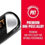 Franklin Sports Metal Youth Baseball Bat - Heist Kids Bats for Ages 8-12 - 2 5/8" Inch Big Barrel - Youth Drop -9 - USA Baseball Approved - 26" Inch / 17oz. - Black Heist 900