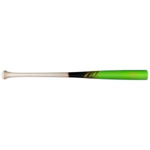 MARUCCI LINDY12 PRO Exclusive Youth Maple Wood Baseball BAT Tar Fade/Lime Green, 30