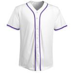 Blank Baseball Jersey Casual Button Down Shirts Short Sleeve Hipster Hip Hop Active Team Sports Uniforms