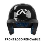 Rawlings | RX2 Series Baseball Batting Helmet | Gloss | Senior | Black