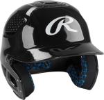 Rawlings | RX2 Series Baseball Batting Helmet | Gloss | Senior | Black
