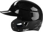 Rawlings | RX2 Series Baseball Batting Helmet | Gloss | Senior | Black
