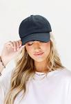 Eohak Ponytail Baseball Hat Distressed Retro Washed Womens Twill