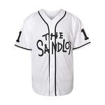 The Sandlot Benny The Jet Rodriguez Michael Squints Palledorous Alan Yeah-Yeah McClennan Bel Air 3D Print Baseball Jersey (XXX-Large, 11-White)