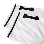 The Sandlot Benny The Jet Rodriguez Michael Squints Palledorous Alan Yeah-Yeah McClennan Bel Air 3D Print Baseball Jersey (XXX-Large, 11-White)