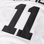 The Sandlot Benny The Jet Rodriguez Michael Squints Palledorous Alan Yeah-Yeah McClennan Bel Air 3D Print Baseball Jersey (XXX-Large, 11-White)