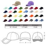Gelante Baseball Caps Dad Hats 100% Cotton Polo Style Plain Blank Adjustable Size. 1809-SkyBlue-1PC