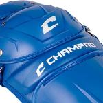 Champro Optimus MVP Double Knee Baseball Catcher’s Leg Guards, 12" Shin Length