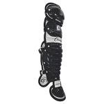 Champion Sports 11"L Double Knee Full Wing Shin Guards with Wrap-around Padding - Ages: 7-9