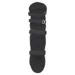 Champion Sports 11"L Double Knee Full Wing Shin Guards with Wrap-around Padding - Ages: 7-9