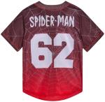 Marvel Mens Baseball Jersey - Avengers Spider Man Venom Hipster Hip Hop Button Up Baseball Jersey Men (Sizes: S-4XL), Size Medium, Spiderman Web