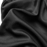 CUTHBERT Solid Baseball Jersey Shirt for Men and Women, Plain Short Sleeves Button Down T-Shirt(Black L)